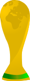 "Coppa mondiale.svg" av Gambo7 (Wikimedia Commons), CC BY-SA 4.0 VM-pokalen